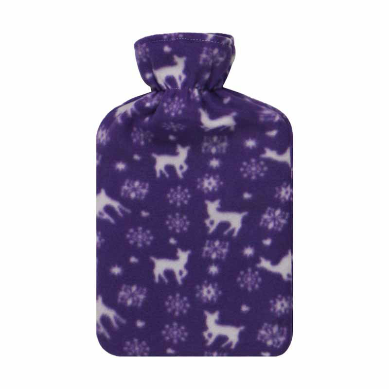 Hot Water Bottle With Fleece Cover - Dosco